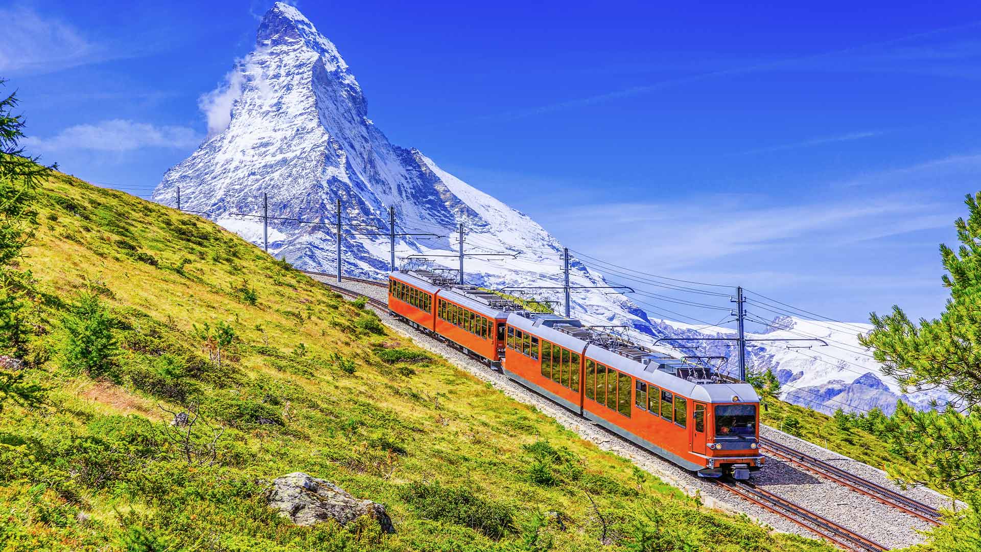 Gornergrat Railway, Alps