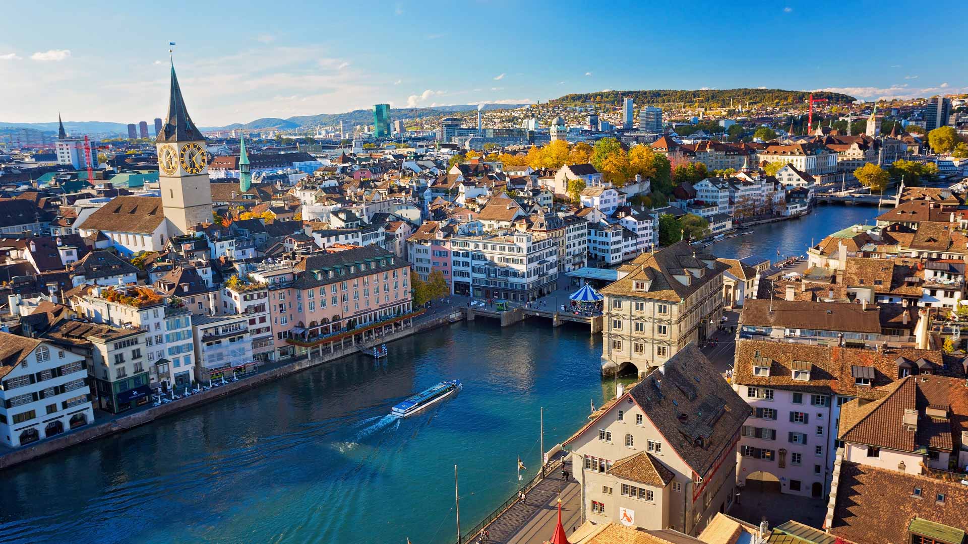 View over Zürich, Switzerland